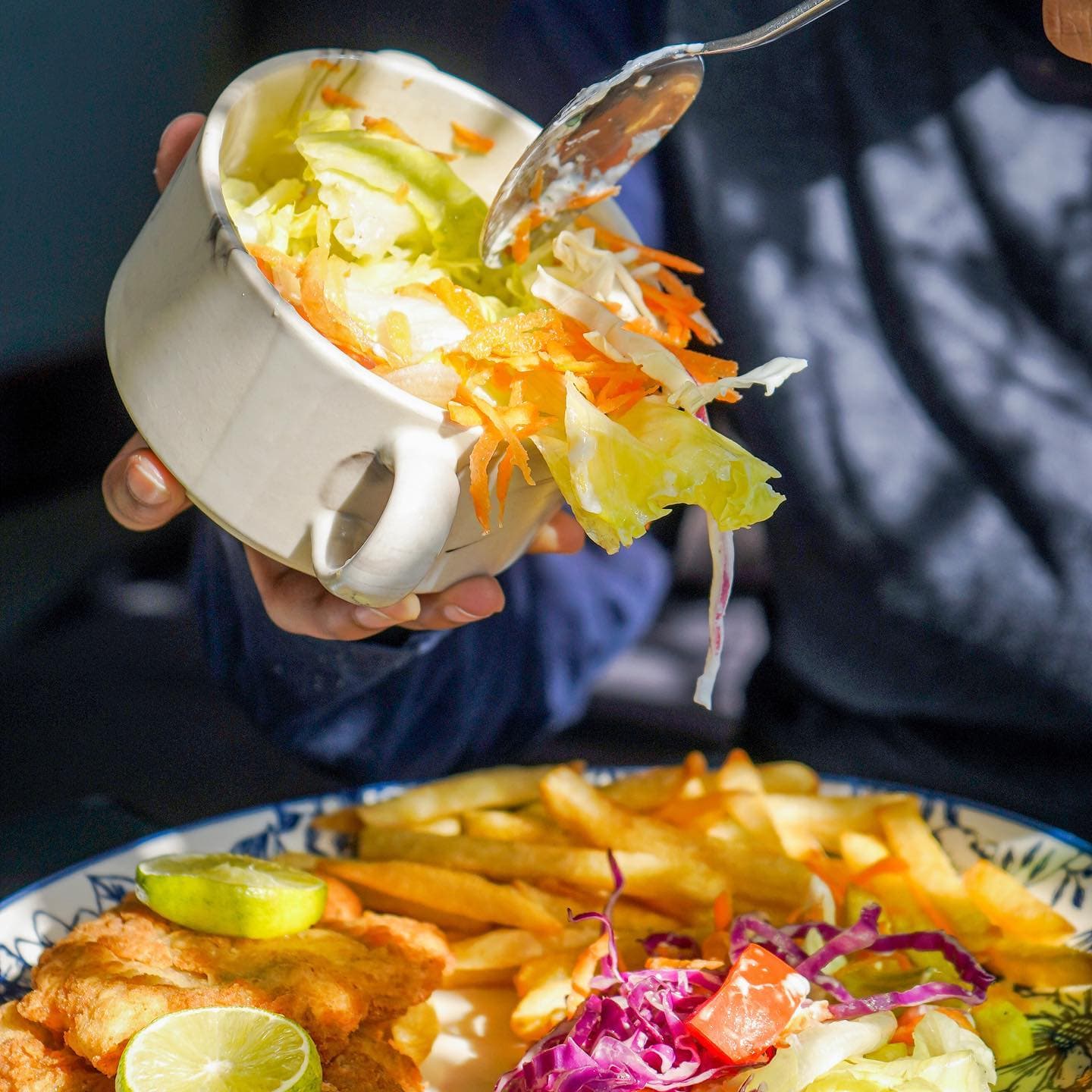 Berlin Bar — food being served